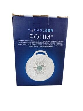Yogasleep Rohm Travel Sound Therapy Machine 3 Soothing Sounds Portable